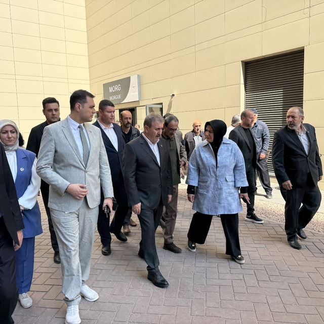 BBP Genel Başkanı Destici, hayatını kaybeden ağabeyi için Eskişehir Şehir H...