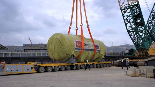 Akkuyu NGS'nin 4'üncü güç ünitesi için buhar jeneratörleri teslim edildi