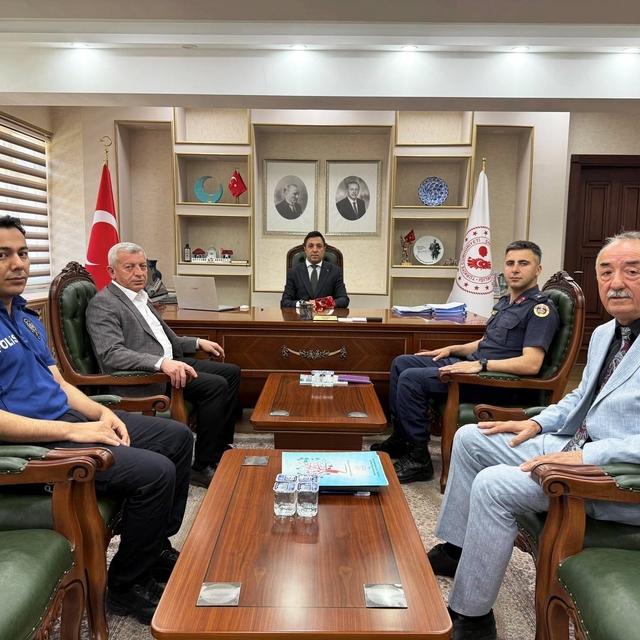 Şaphane'de okul öğrenci güvenliği iş birliği toplantısı gerçekleştirildi