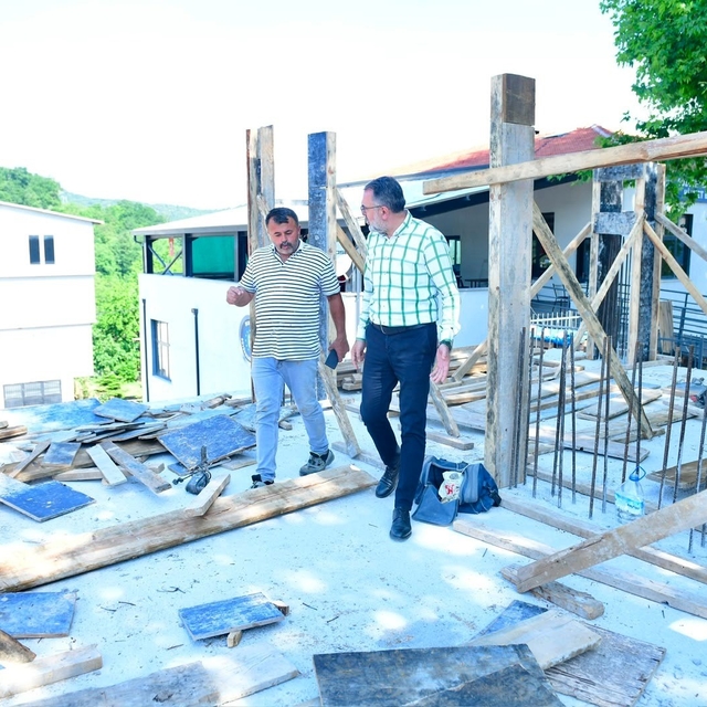 Kestel Belediyesi'nden Gözede'ye çok amaçlı salon
