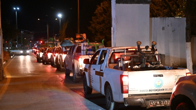 Manisa'da sivrisineğe karşı 7/24 seferberlik