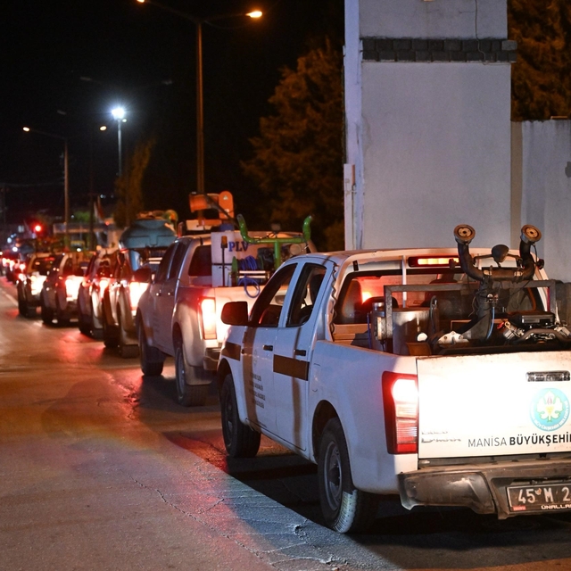 Manisa'da sivrisineğe karşı 7/24 seferberlik
