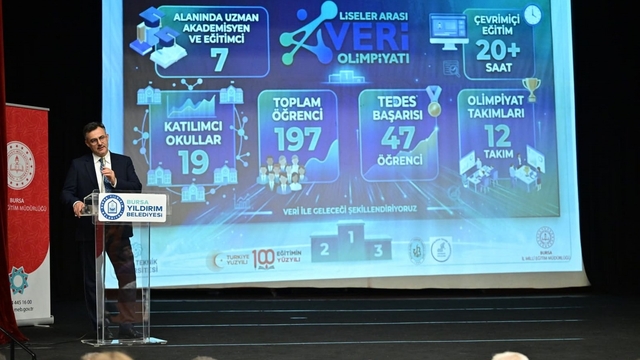 Liselerarası Veri Olimpiyatı'nın ödül töreni gerçekleştirildi