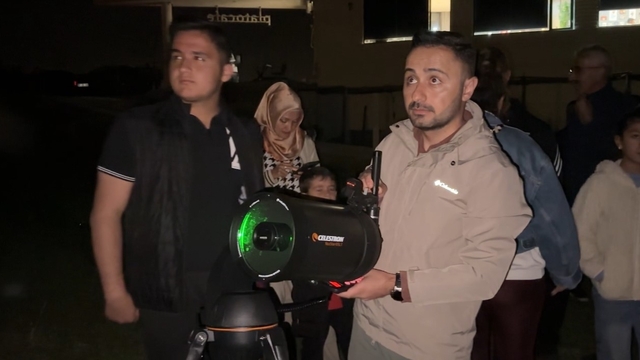 Yüksekovalılardan gökyüzü gözlem etkinliğine yoğun ilgi