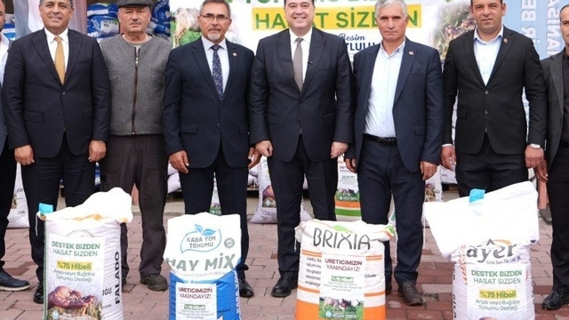Manisa'da çiftçiye gübre, yem ve tohum desteği başlıyor