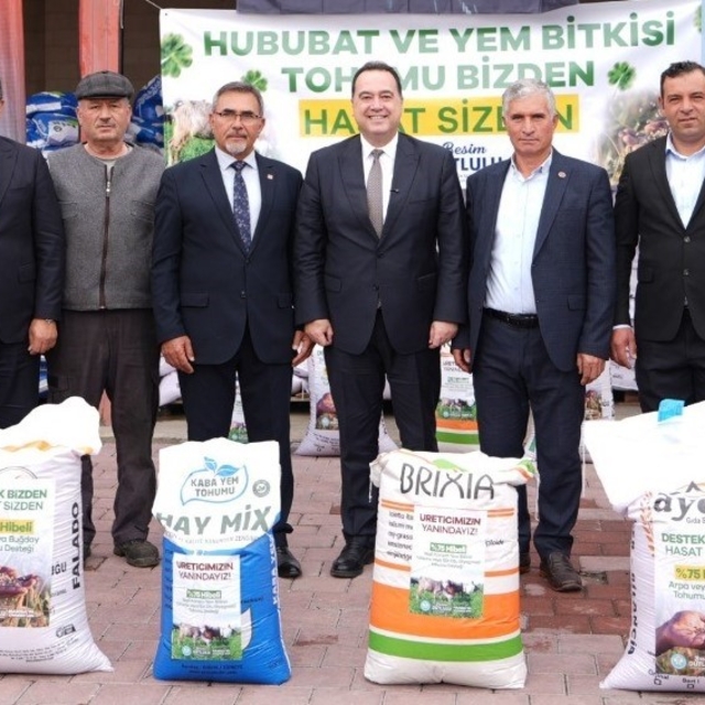Manisa'da çiftçiye gübre, yem ve tohum desteği başlıyor