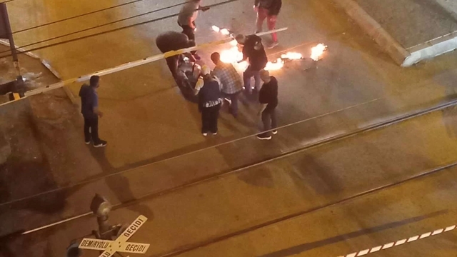 Bandırma'da helyum balonları yüksek gerilim hattına temas etti: 1 kişi yaralandı