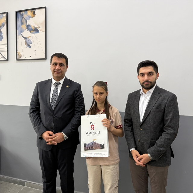 Şemdinlili öğrenci bursluluk sınavından 500 tam puan aldı