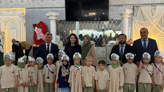 Bahşılı'da 4-6 yaş Kur'an kursu öğrencileri için kapanış programı düzenlendi