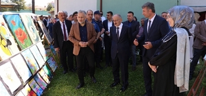 Beyşehir ve Hüyük'te el emeği eserler görücüye çıktı