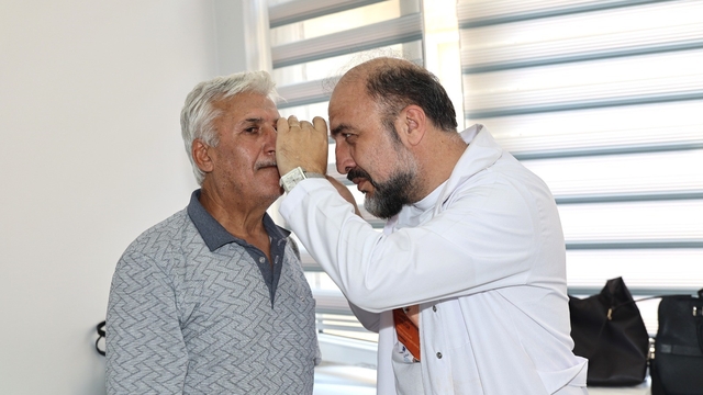 ERÜ Hastaneleri'nde "ücretsiz ben muayenesi" aktivitesi yapıldı