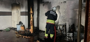 Ordu'da cami lojmanında yangın: İmam yaralandı, 3 kişi dumandan etkilendi