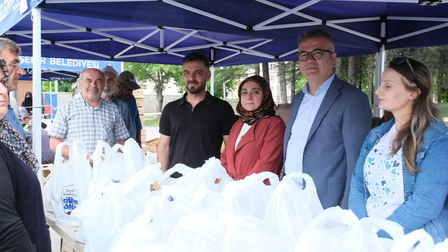 Seydişehir'de üreticilere fide dağıtıldı