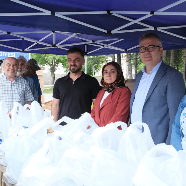 Seydişehir'de üreticilere fide dağıtıldı