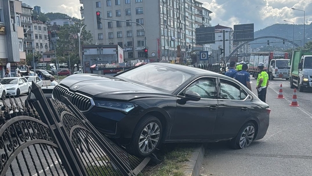 Giresun'da trafik kazasında 4 kişi yaralandı