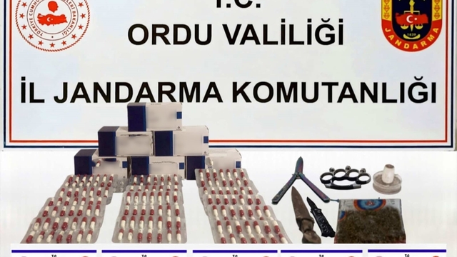 Jandarmadan Ordu ve Samsun'da uyuşturucu operasyonu: 7 tutuklama