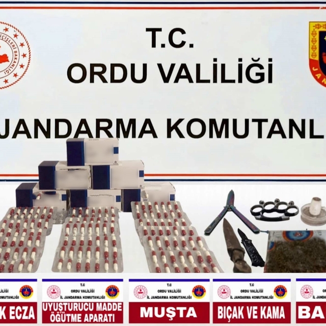 Jandarmadan Ordu ve Samsun'da uyuşturucu operasyonu: 7 tutuklama