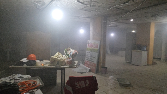 Köftecide yangın paniği: Apartman ve esnaf şikayetçi oldu