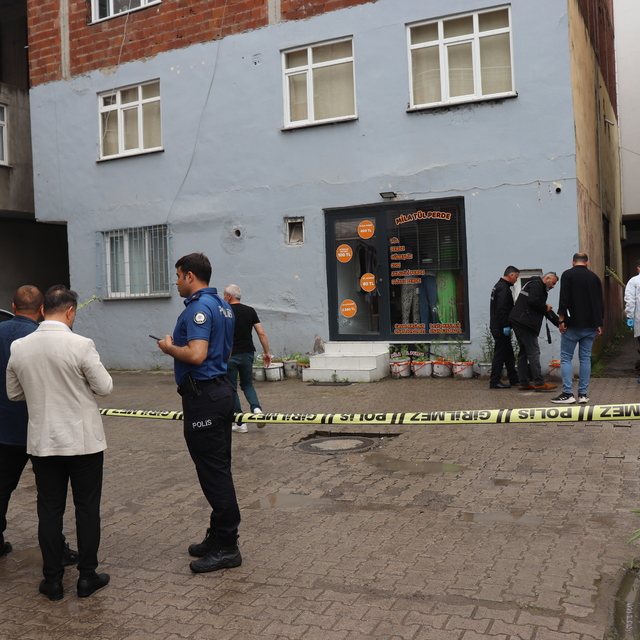 Ordu'da iş yerine düzenlenen silahlı saldırıda 1 kişi yaralandı
