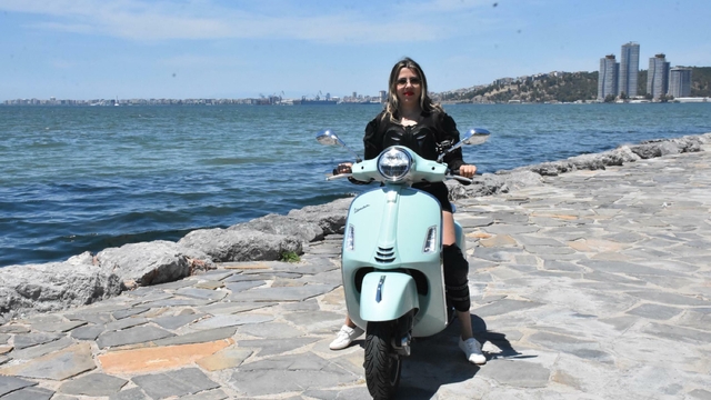 İzmir'den Roma'ya motosikletle tek başına 'farkındalık' yolculuğu