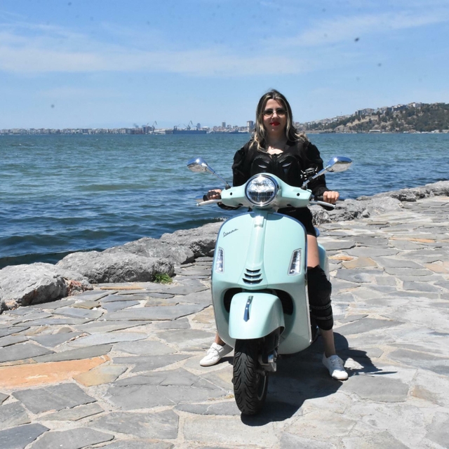 İzmir'den Roma'ya motosikletle tek başına 'farkındalık' yolculuğu
