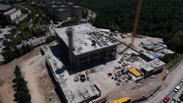 Umuttepe Cami ve Otoparkı projesinde sona yaklaşıldı