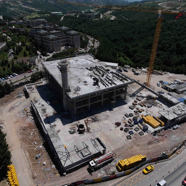 Umuttepe Cami ve Otoparkı projesinde sona yaklaşıldı