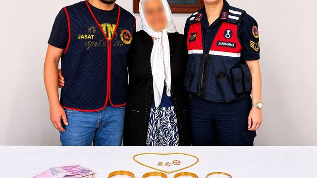 'Kamu görevlisi' yalanıyla yaşlı kadını 1 milyon lira dolandırdı
Dolandırıcı yakalandı, ziynet eşyaları sahibine teslim edildi