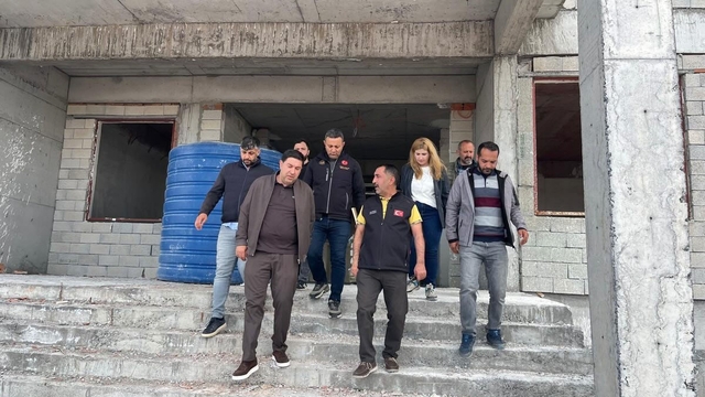 Kars'ta eğitim yatırımları yükseliyor: GAMP Lisesi ve Tarım Lisesi inşaatlarında inceleme