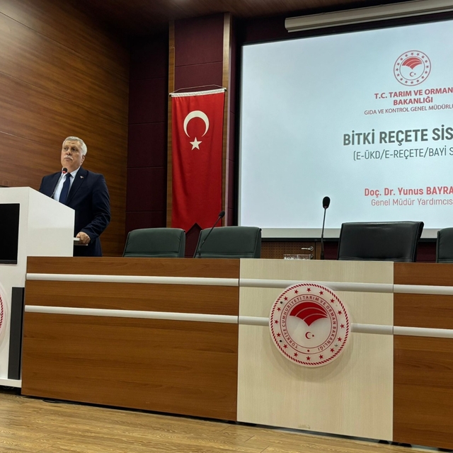 Edirne'de Bitki Koruma Ürünleri B-Reçete Uygulama Eğitimi düzenlendi