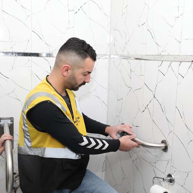 Samsun'da özel bireylere ev içi tutunma aparatı desteği