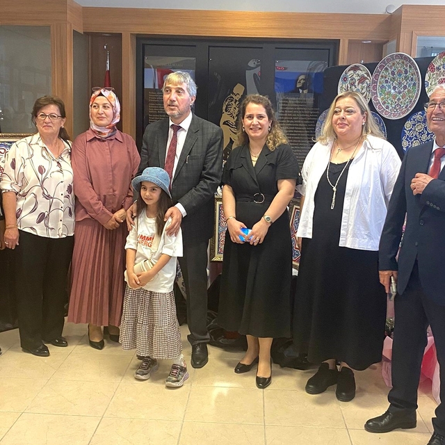 Kütahya'da Hayat Boyu Öğrenme Haftası Sergisi açıldı