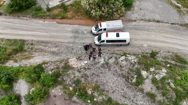 Kelkit Çayı'na atlayan kızı arama çalışmaları 19'uncu gününde de devam ediyor