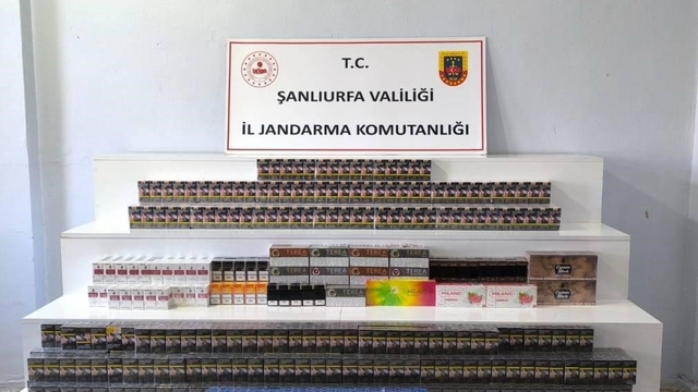 Şanlıurfa'da kaçak tütün ve sigara operasyonu: 20 şüpheliye işlem