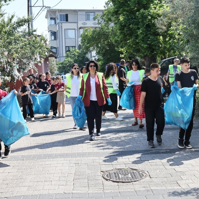 Nilüfer'de çevre etkinlikleri Gölyazı'da "Çevreci Eller" ile başladı