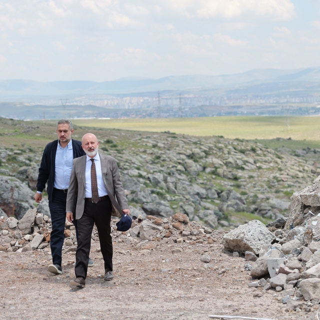 Başkan Çolakbayrakdar, yeni bulvarın yapım çalışmalarını inceledi