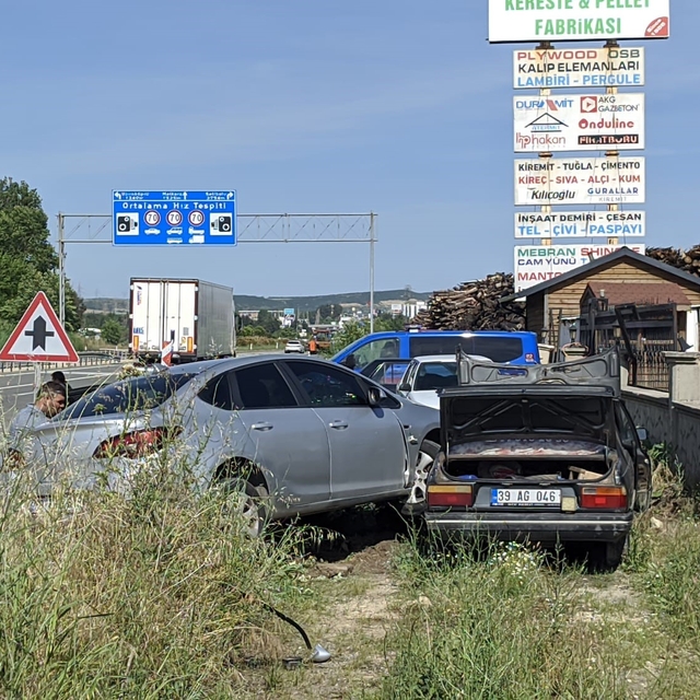 Keşan'daki trafik kazasında 2 kişi yaralandı