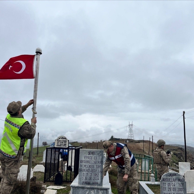 Siirt'te Aile Haftası kapsamında şehit aileleri ve gaziler ziyaret edildi