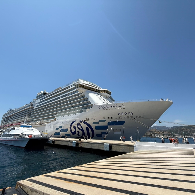 Bodrum'a 2 bin 124 yolcuyla geldi