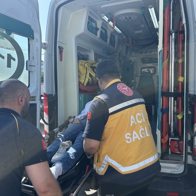 Tekirdağ'da trafik kazası: 1 yaralı