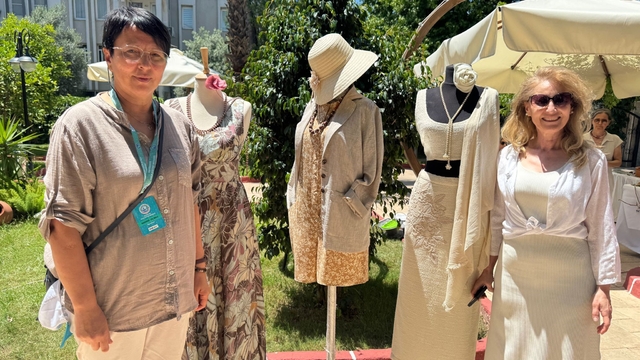 Marmaris'te hayat boyu öğrenme haftası sergisi açıldı