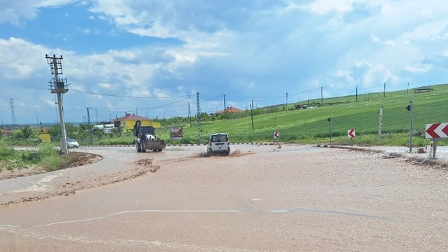 Çorum'da sağanak