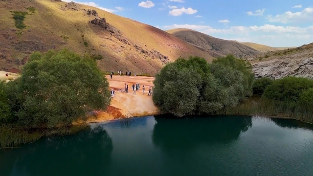 Otlukbeli'nin saklı hazinesi her yıl yüzlerce turisti ağırlıyor