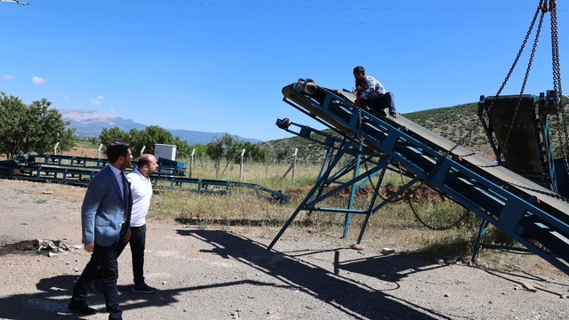 Tavas Belediyesinin üretim tesisi hizmete hazırlanıyor