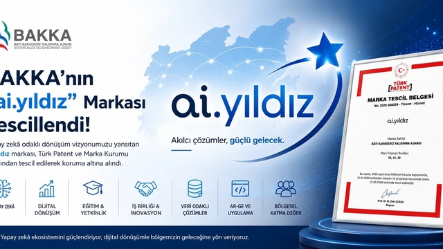 BAKKA'nın "ai.yıldız" markası Türk Patent ve Marka Kurumu tarafından tescil edildi