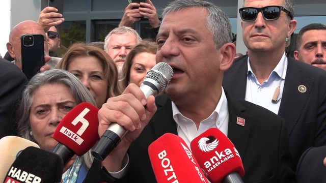 Özgür Özel: Siz bugün tarihin doğru tarafındasınız
