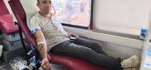 Şuhut'ta kan bağışı kampanyasına yoğun ilgi