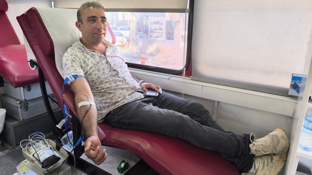 Şuhut'ta kan bağışı kampanyasına yoğun ilgi