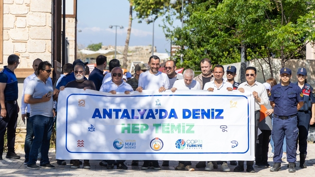 Manavgat'ta çevre için anlamlı buluşma
