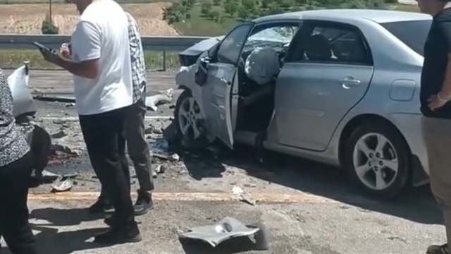 Elazığ'da trafik kazası: 4 yaralı